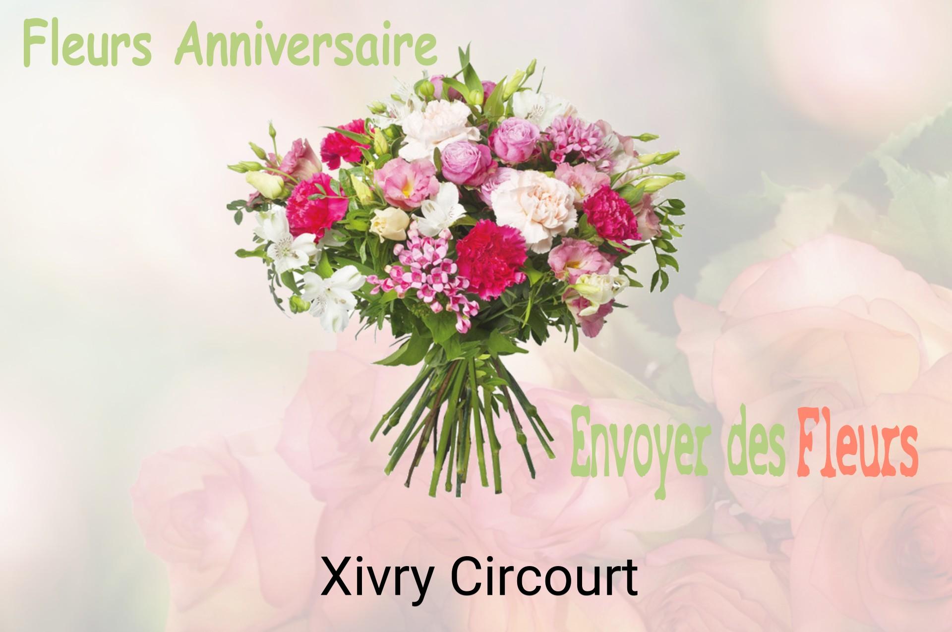 Bouquet de fleurs d’anniversaire livré à Xivry-Circourt